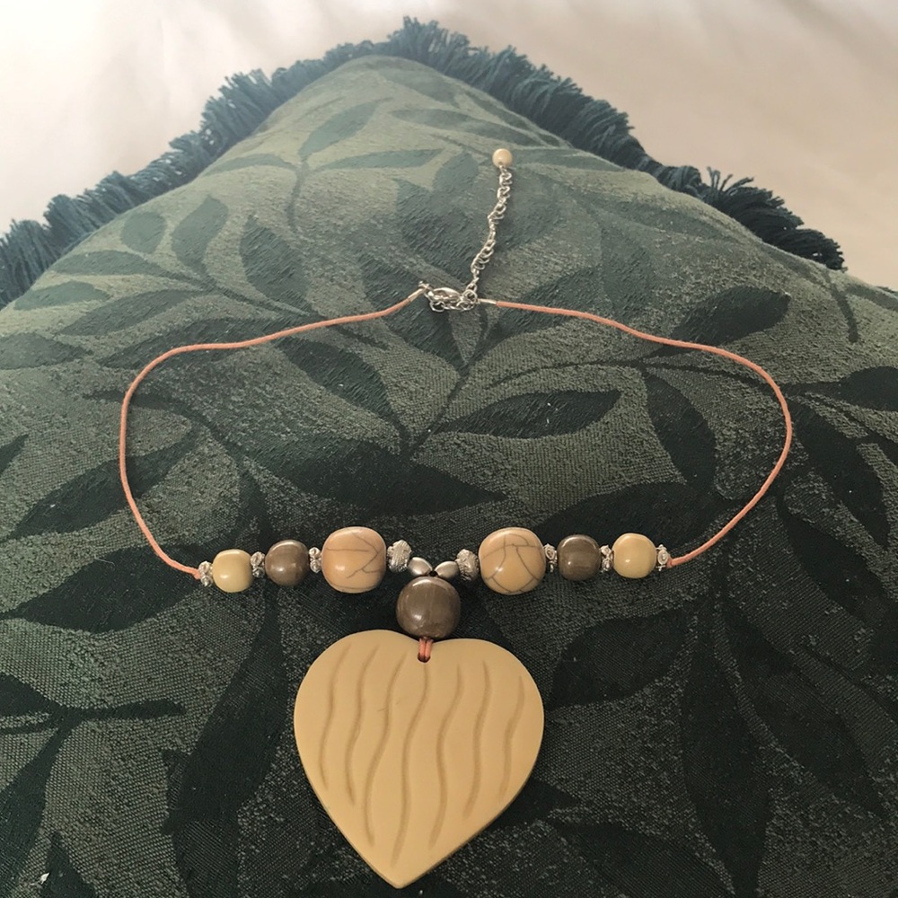 Strapless heart -Choker